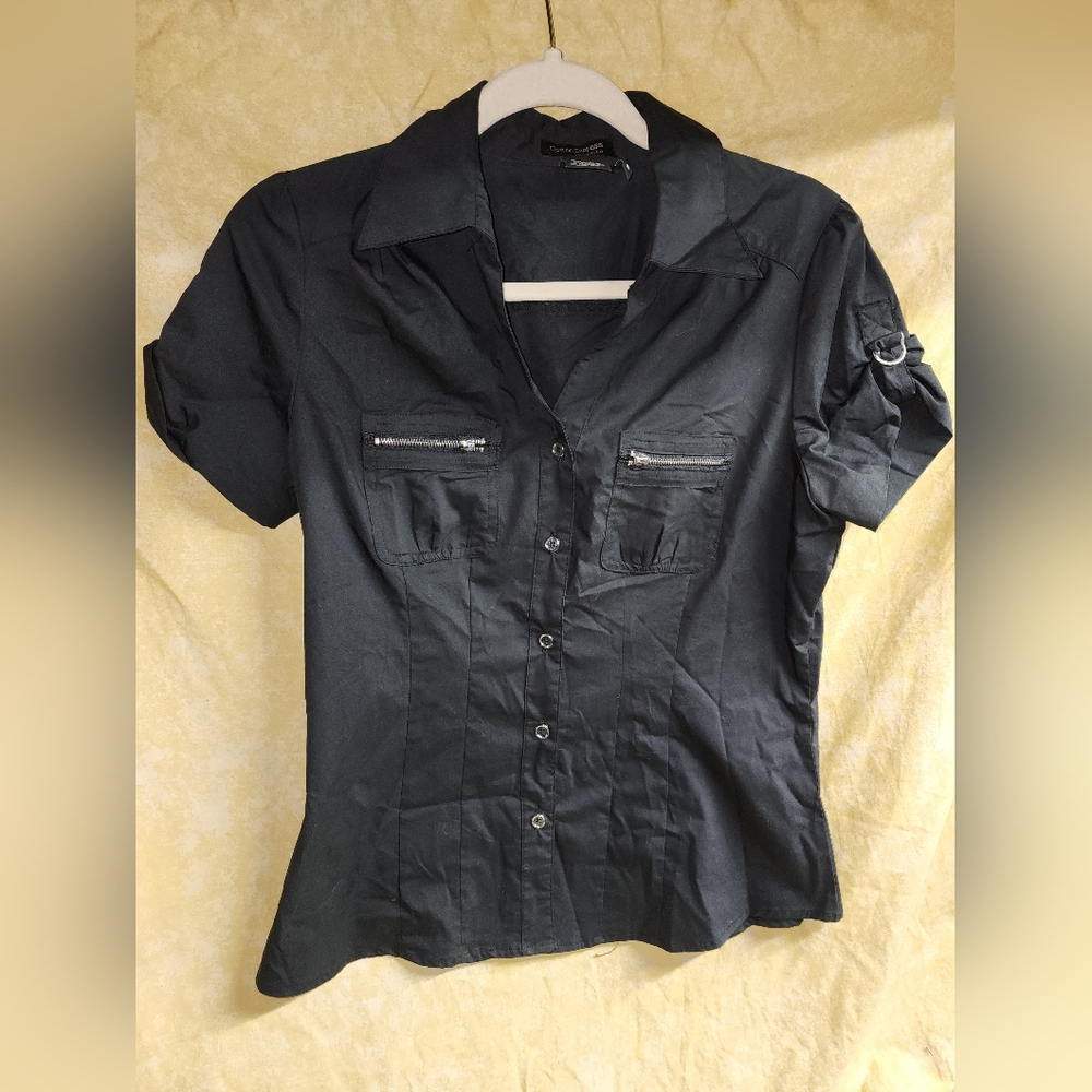 Cotton Express Women's Fitted Top – Size PL
